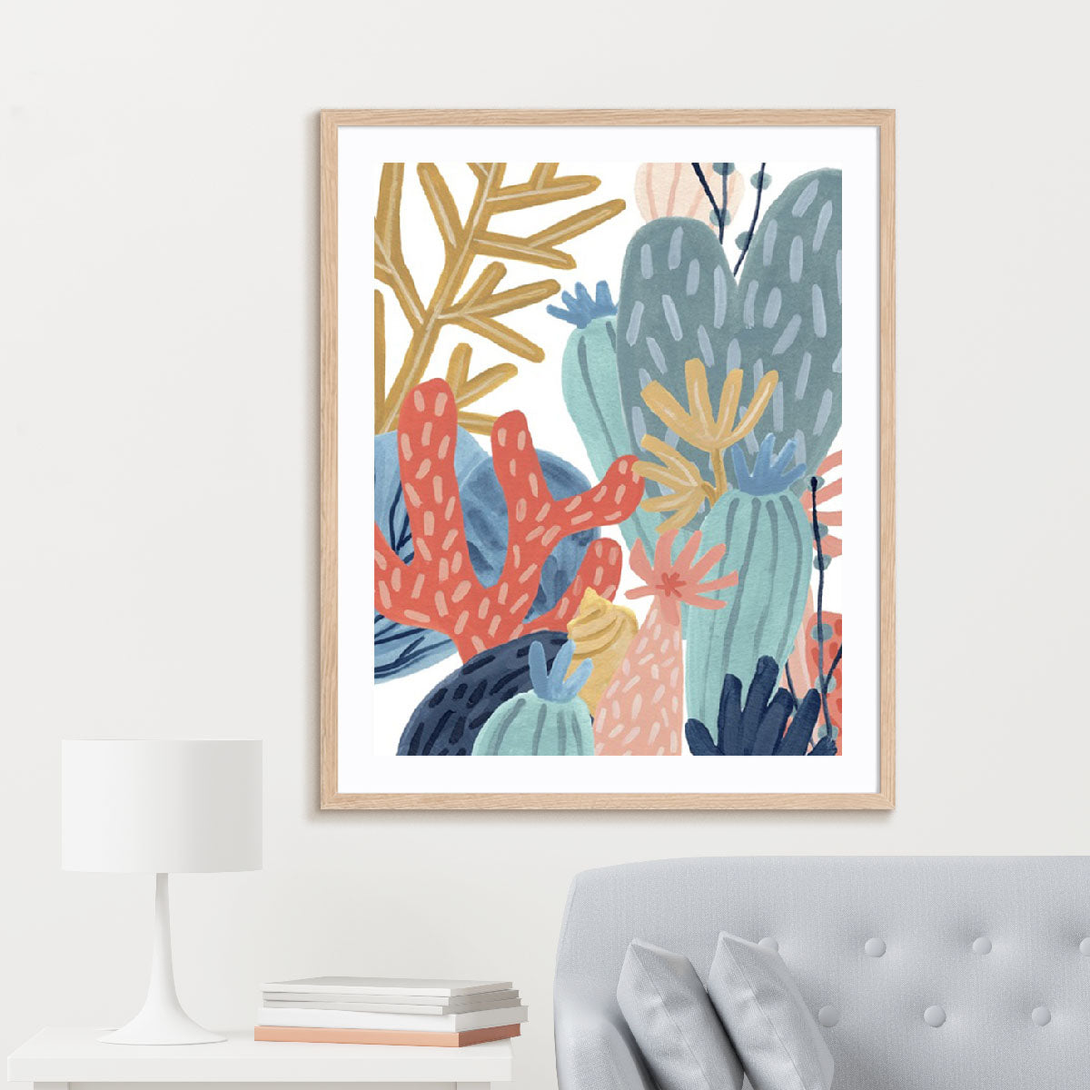 Paper Reef II Wall Art
