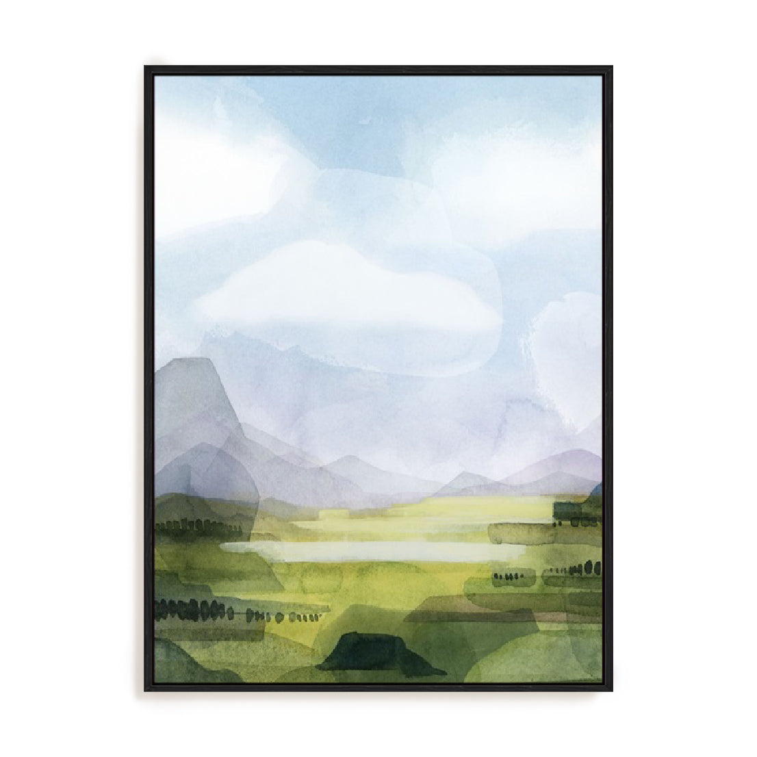 Verdant Vale I Wall Art
