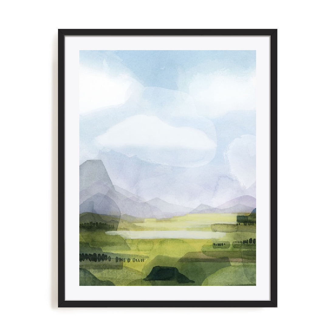 Verdant Vale I Wall Art