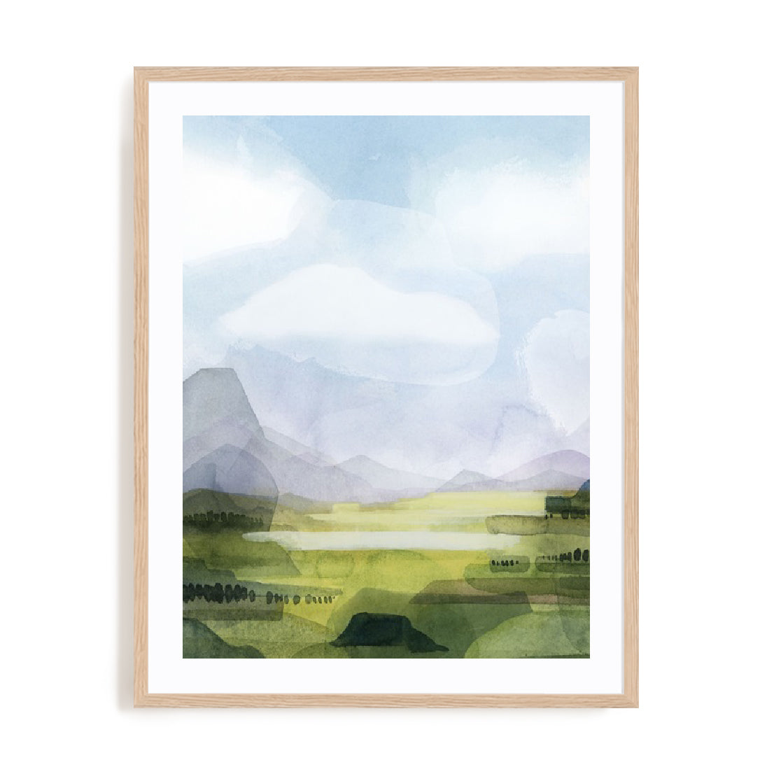 Verdant Vale I Wall Art