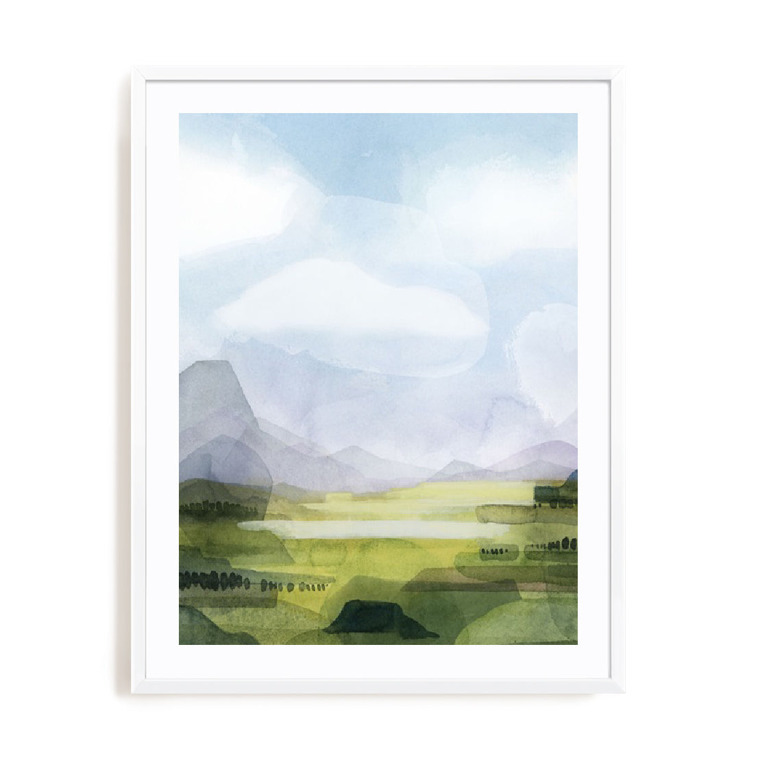 Verdant Vale I Wall Art