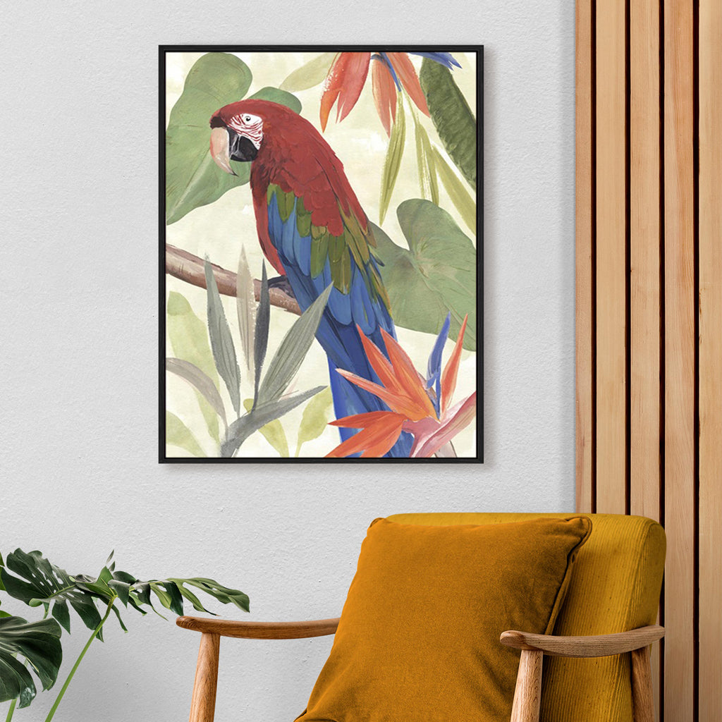 Tropical Parrot Composition III