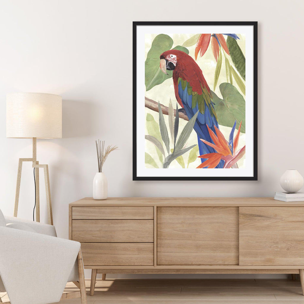 Tropical Parrot Composition III