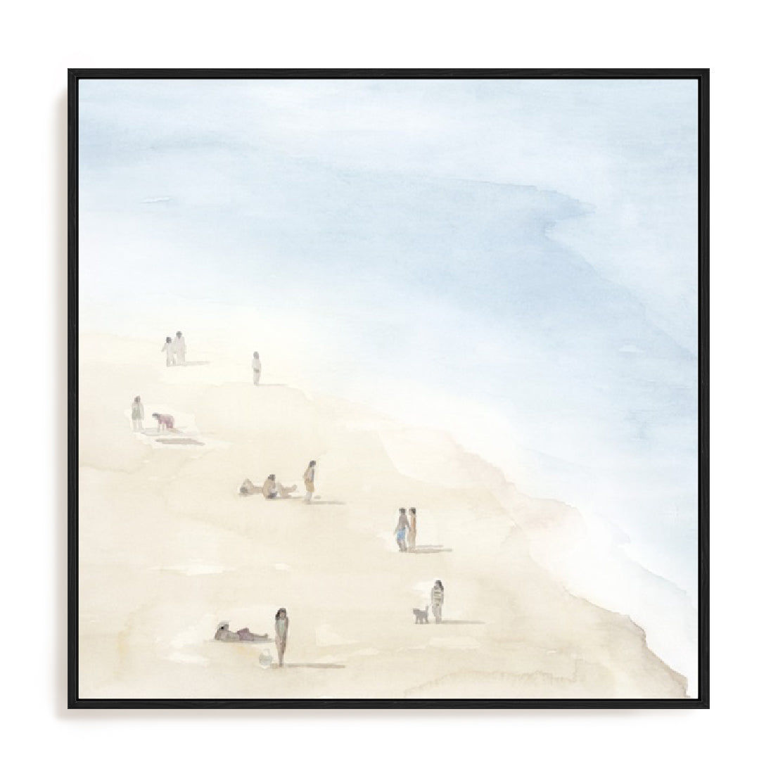 Beach Goers II Wall Art