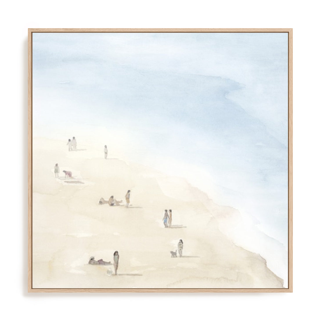Beach Goers II Wall Art
