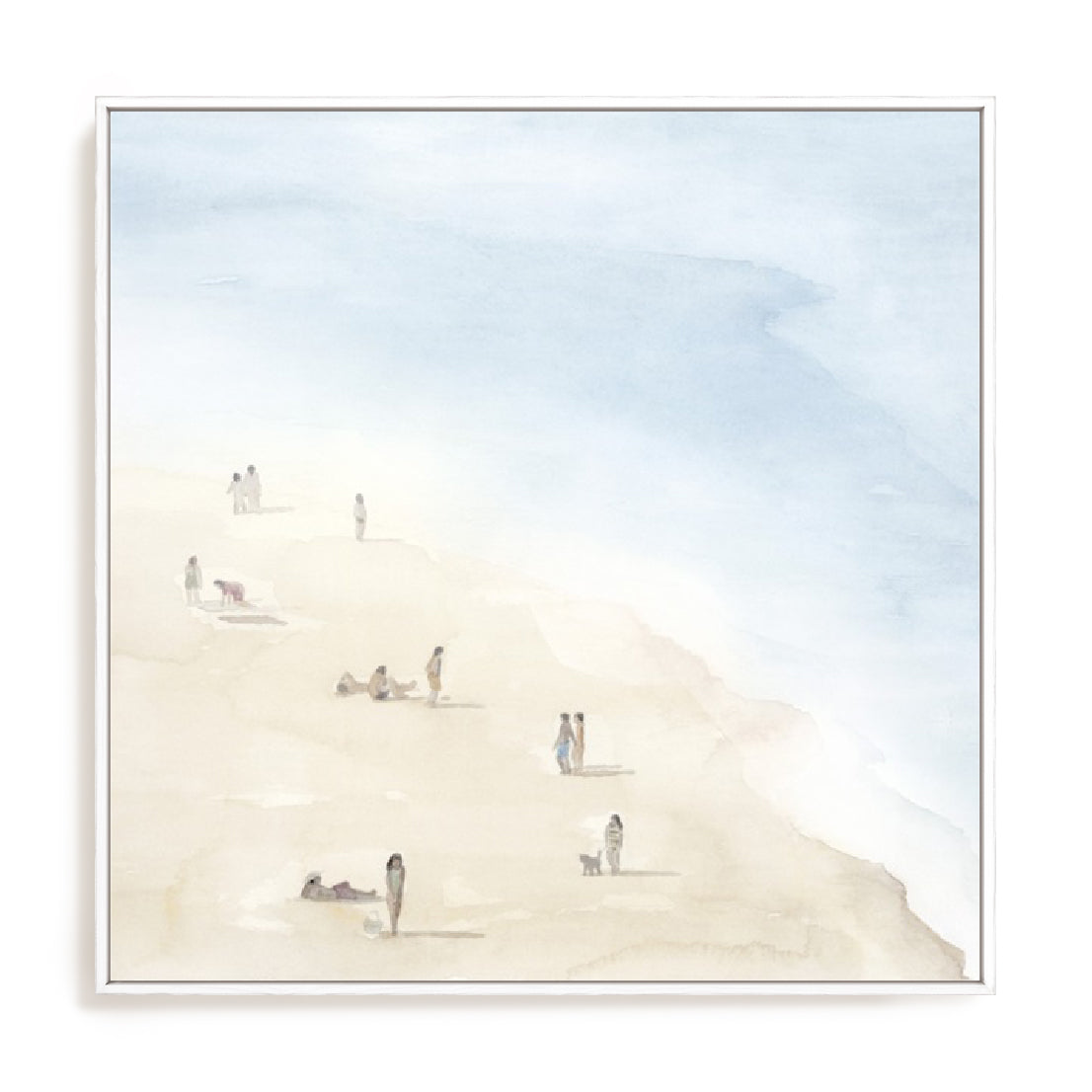 Beach Goers II Wall Art