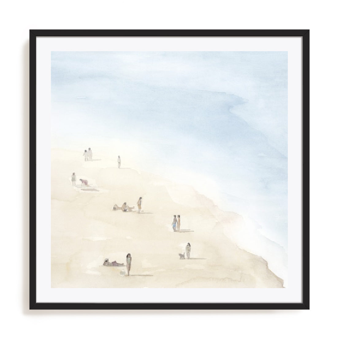 Beach Goers II Wall Art