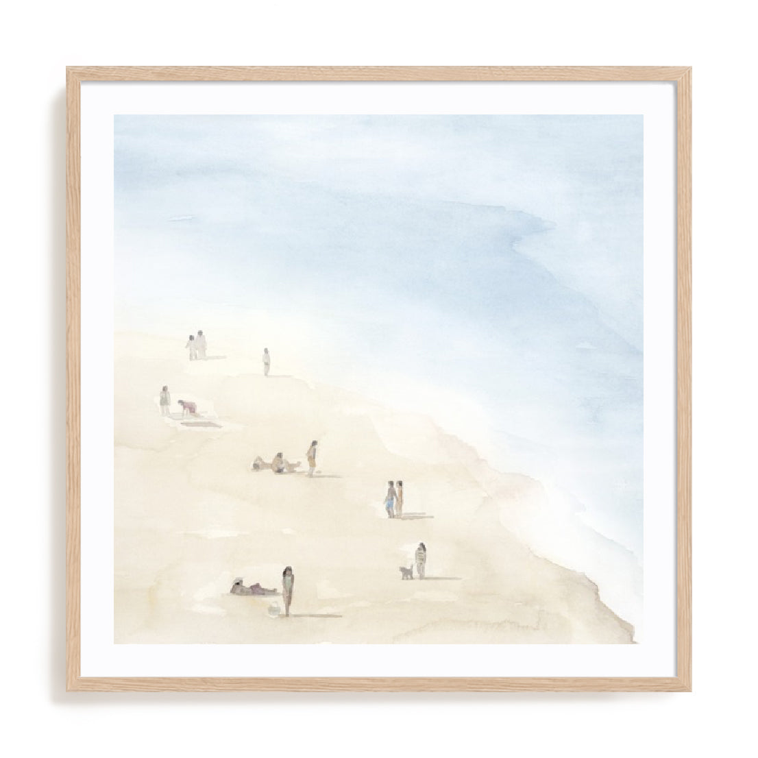 Beach Goers II Wall Art