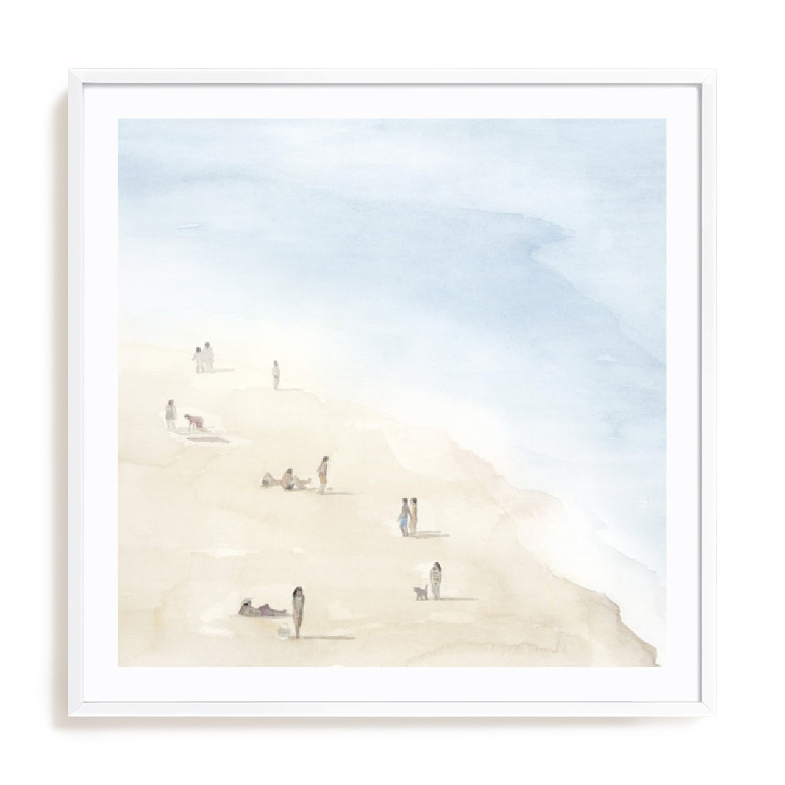 Beach Goers II Wall Art