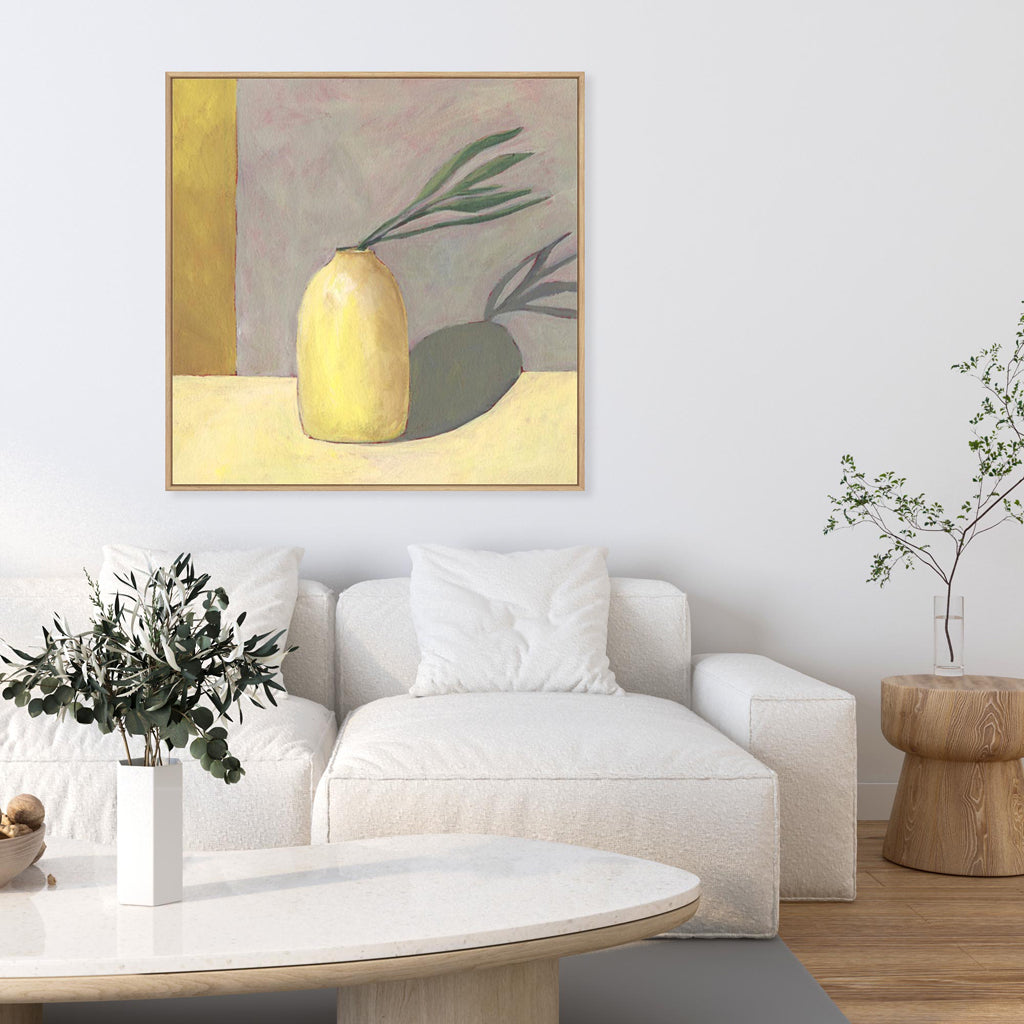 Yellow Vase I