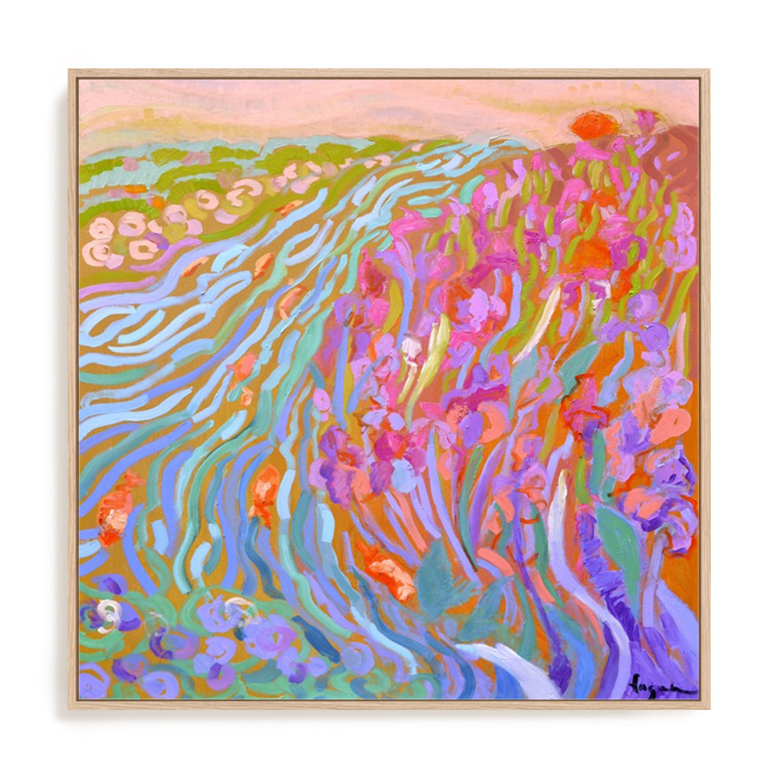 Garden by the River II Wall Art