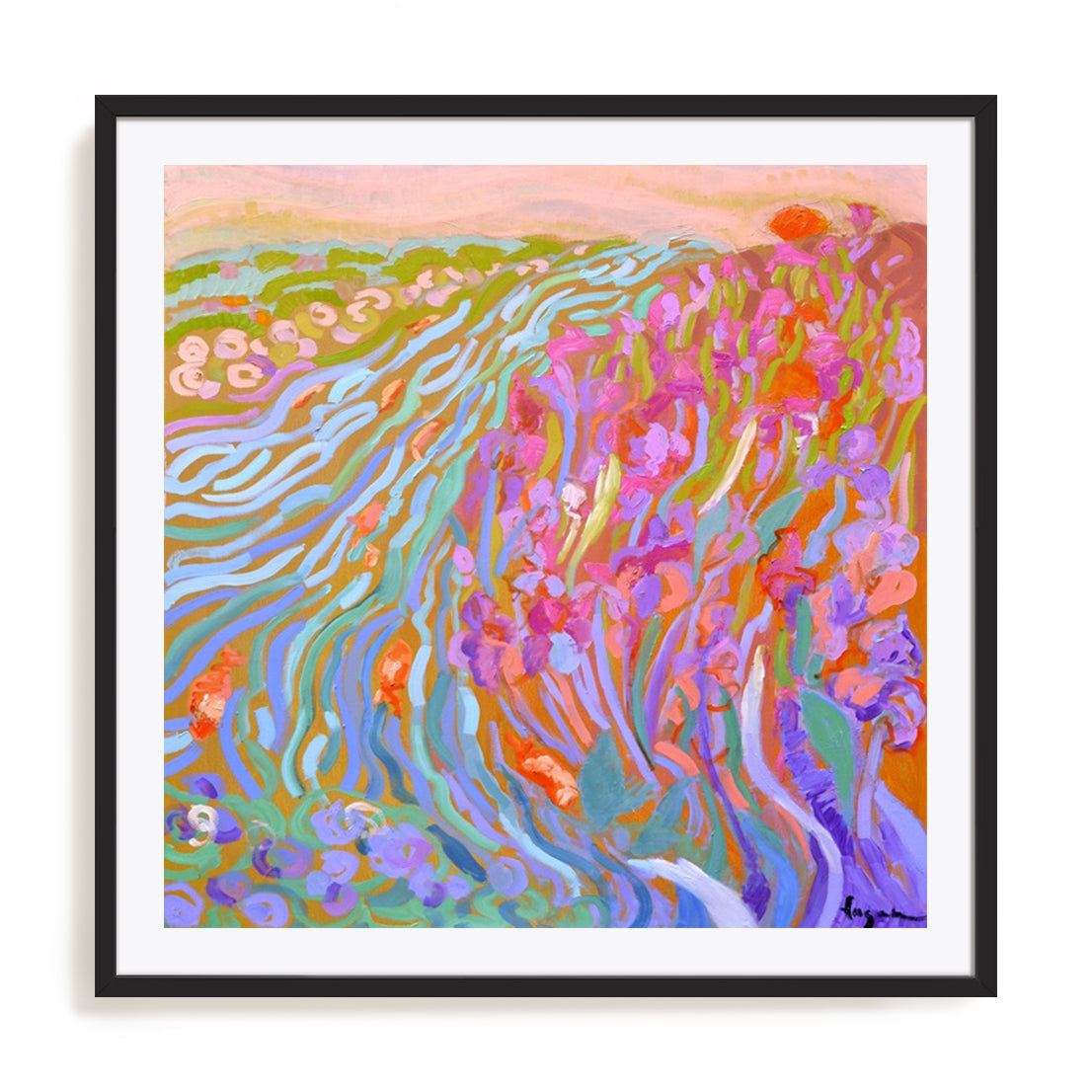 Garden by the River II Wall Art