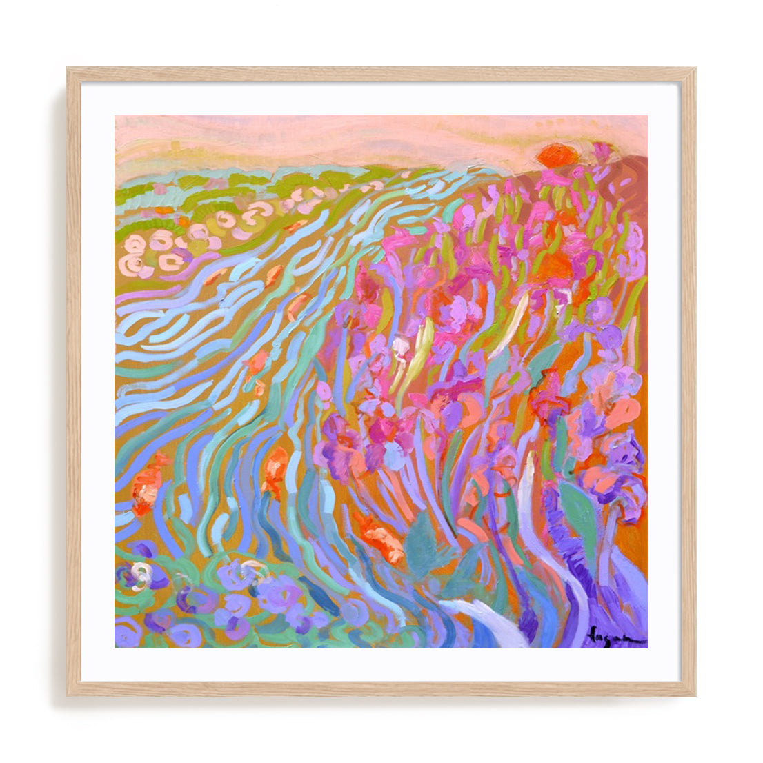 Garden by the River II Wall Art