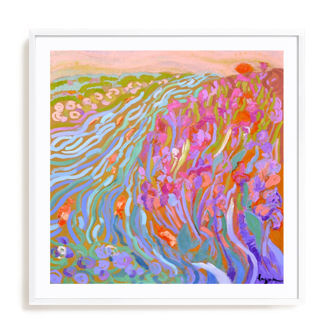 Garden by the River II Wall Art