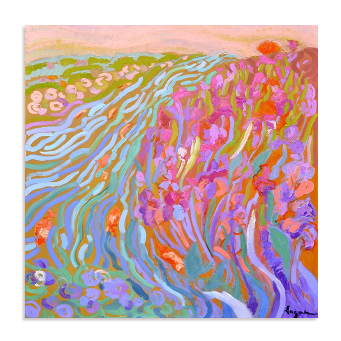 Garden by the River II Wall Art