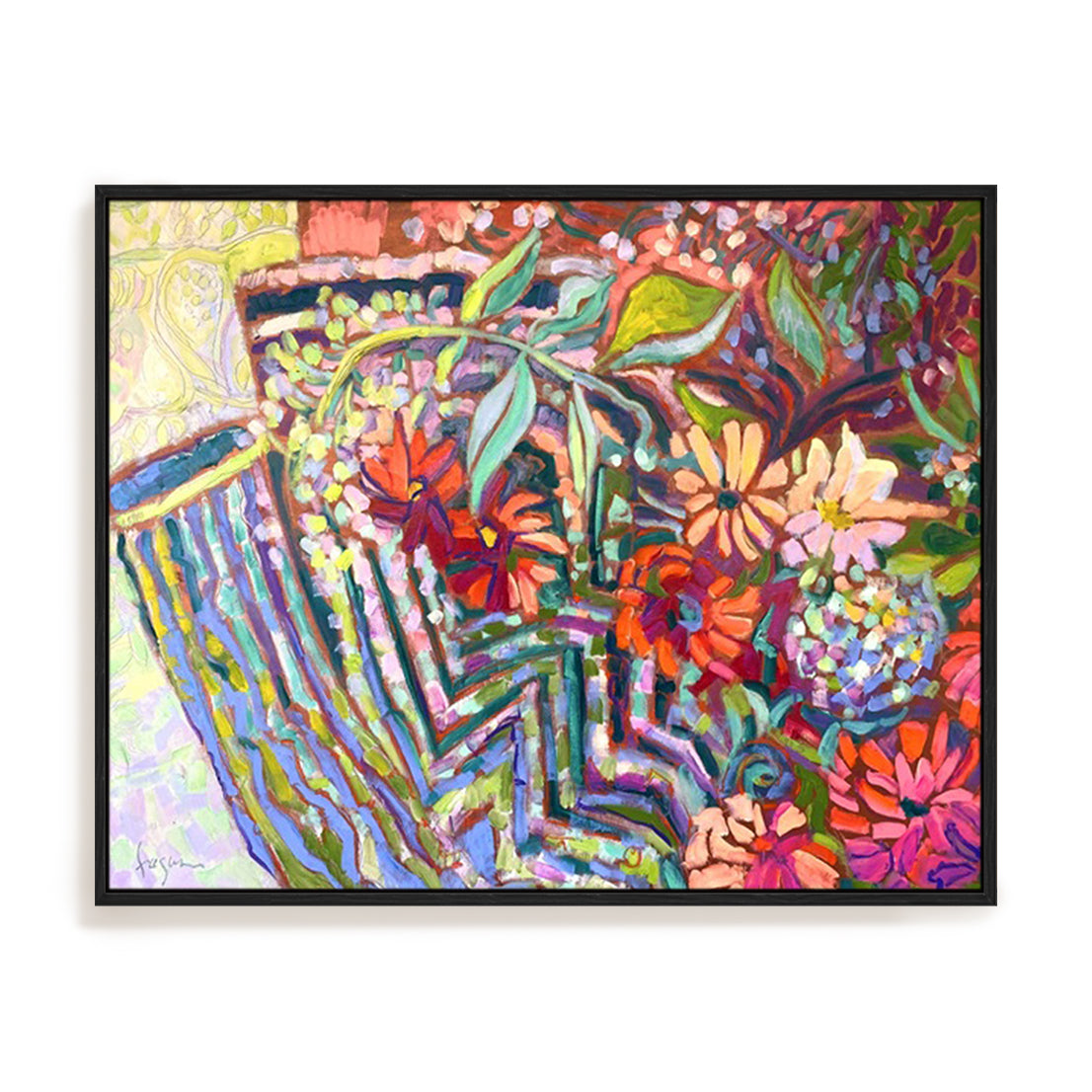 Meandering Garden Path Wall Art