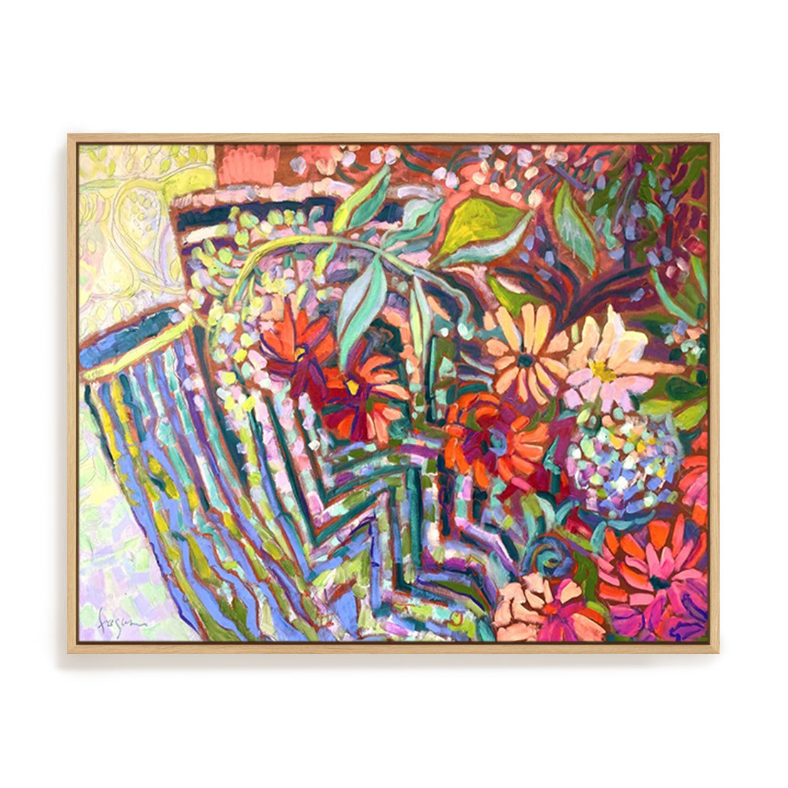 Meandering Garden Path Wall Art
