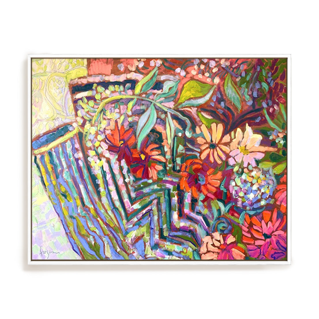 Meandering Garden Path Wall Art