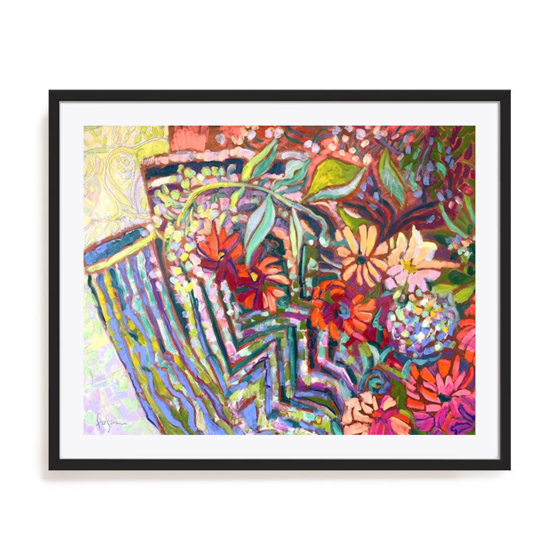 Meandering Garden Path Wall Art