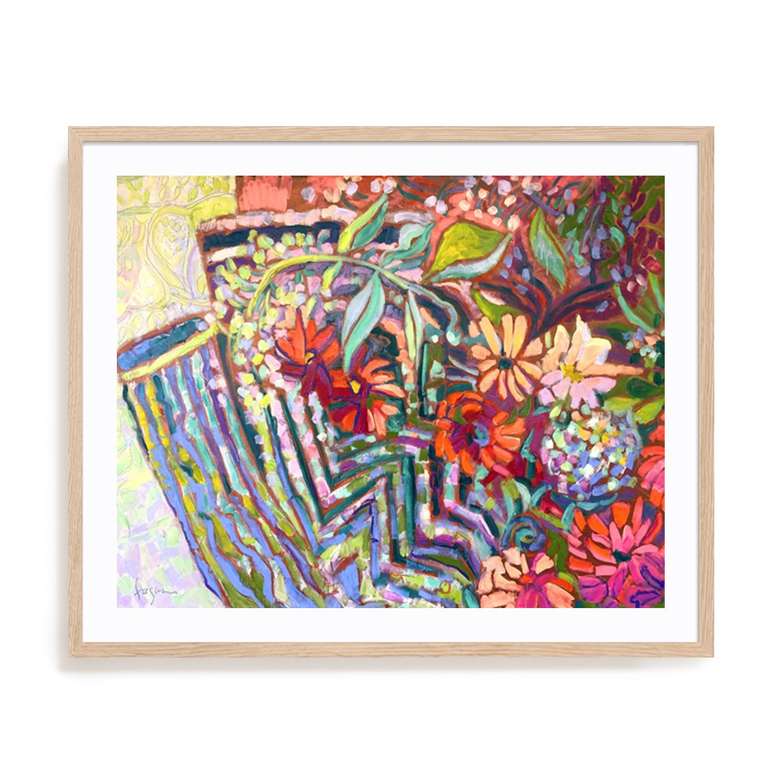 Meandering Garden Path Wall Art