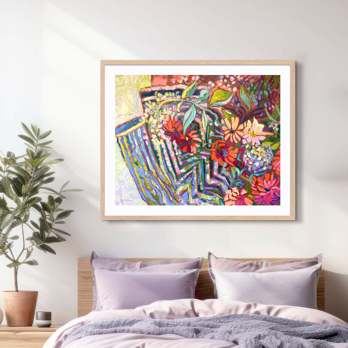 Meandering Garden Path Wall Art