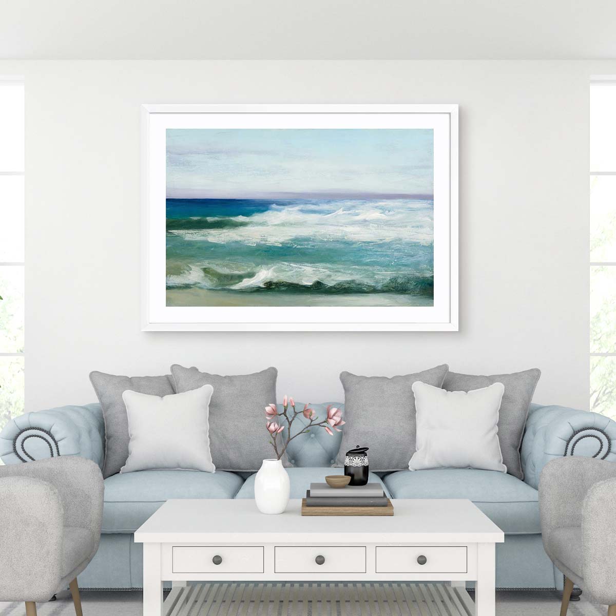 Azure Ocean Wall Art