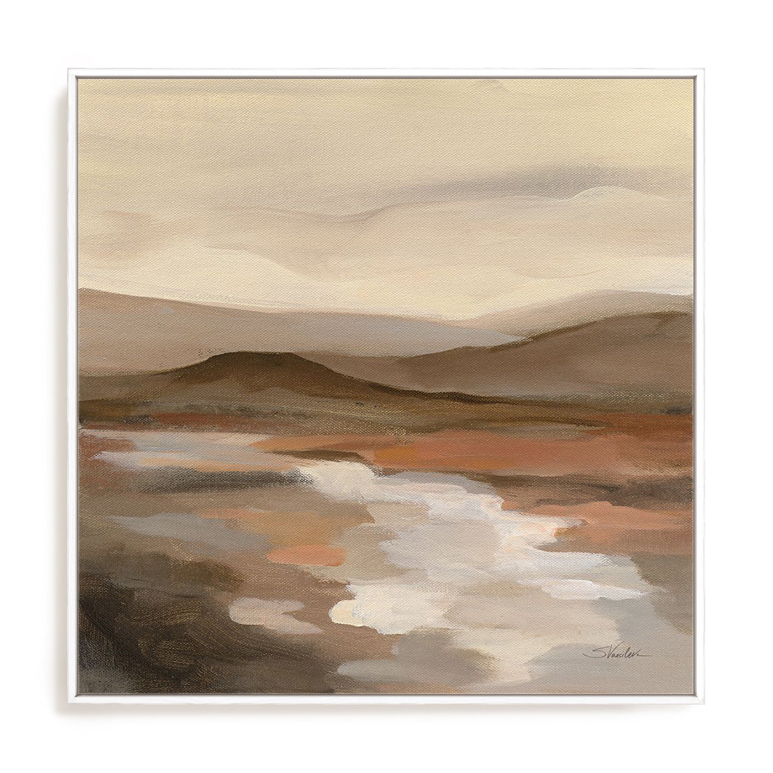 Cinnamon Riverbank II Wall Art