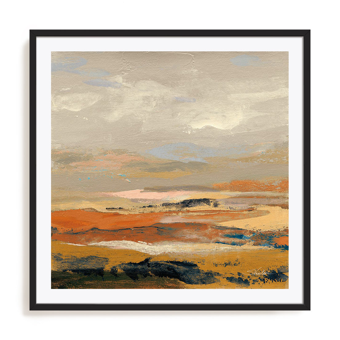 Warm Bay II Wall Art