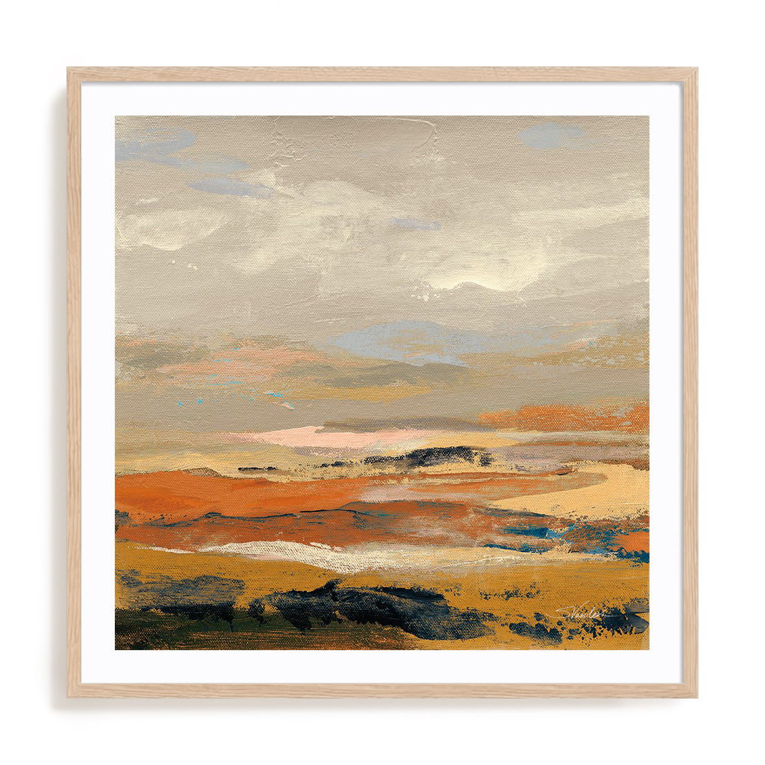Warm Bay II Wall Art