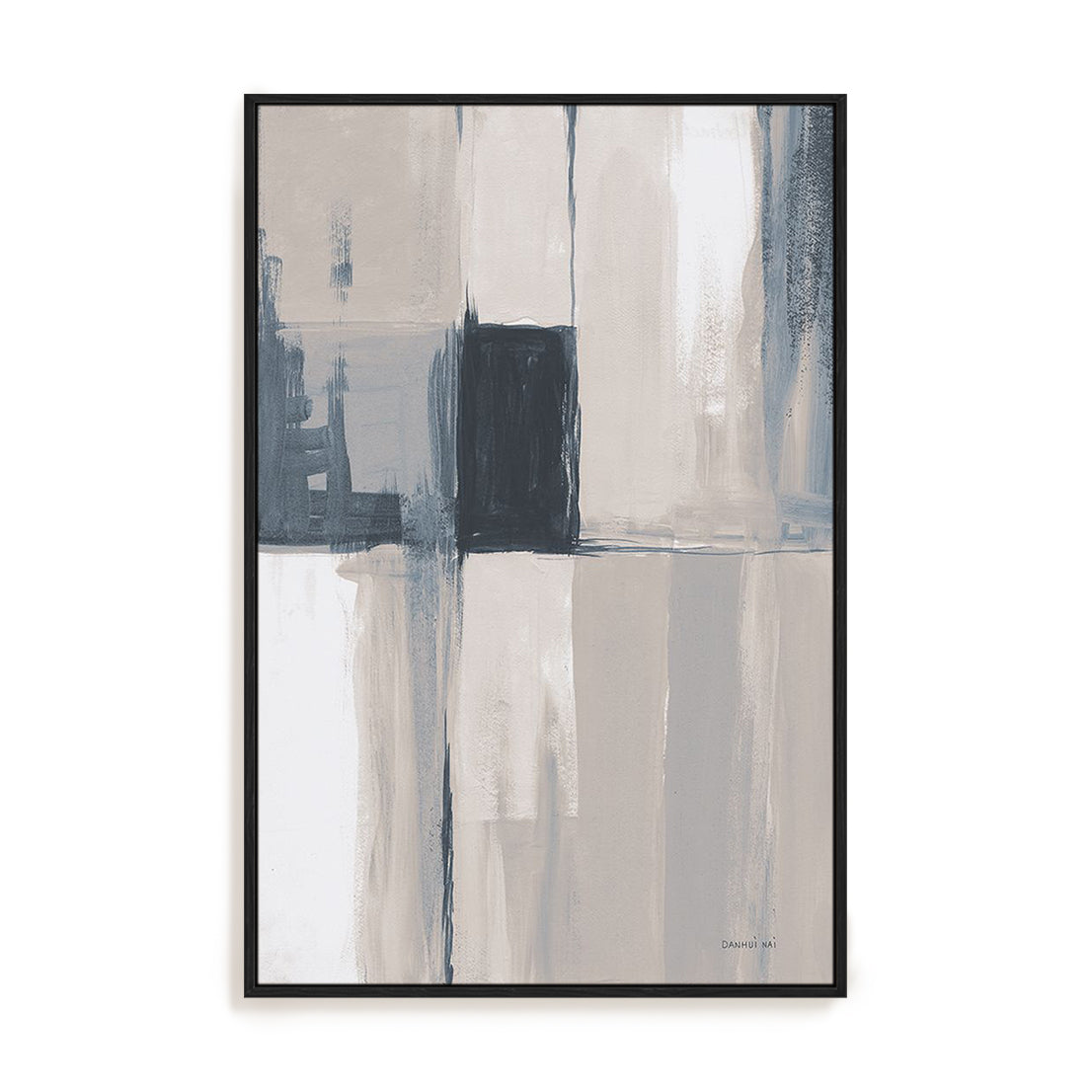 Overlay II Blue Wall Art