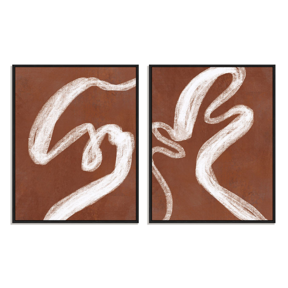 Phantom Thread I and II Wall Art