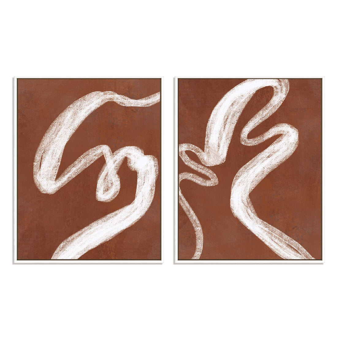 Phantom Thread I and II Wall Art
