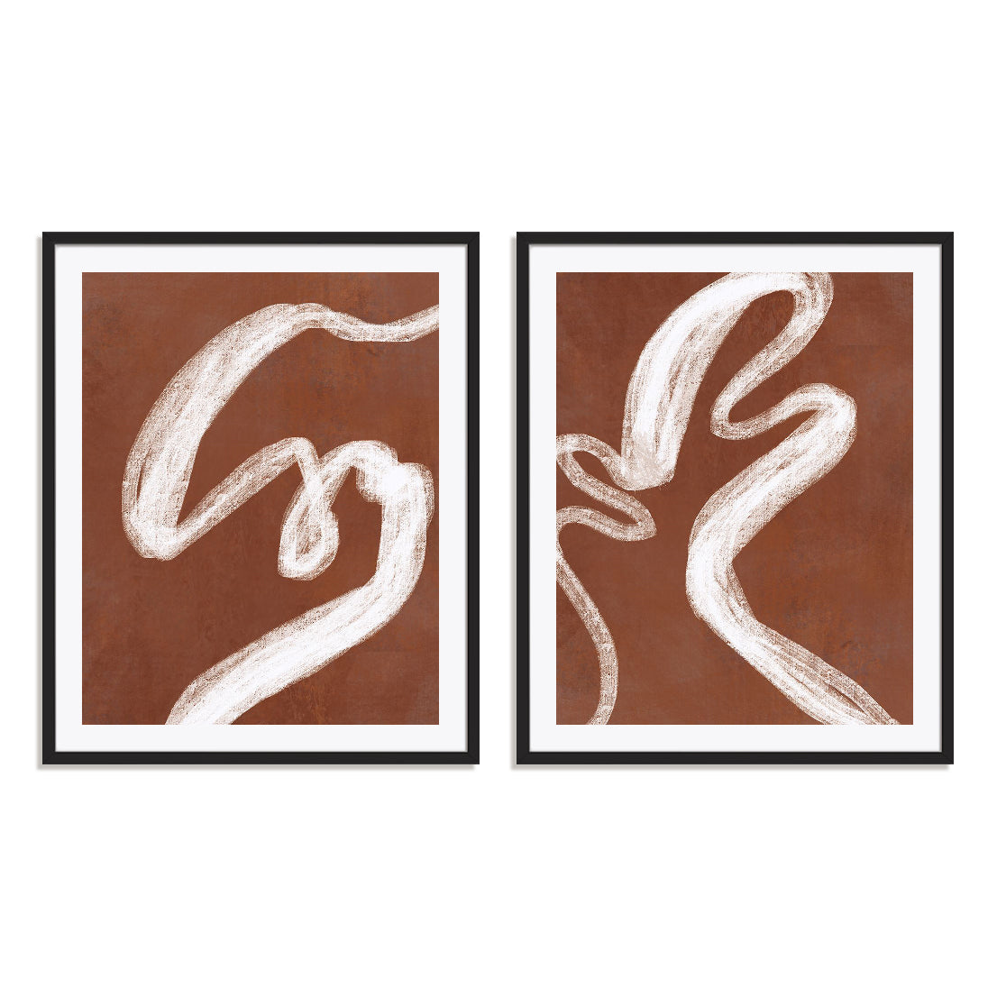 Phantom Thread I and II Wall Art