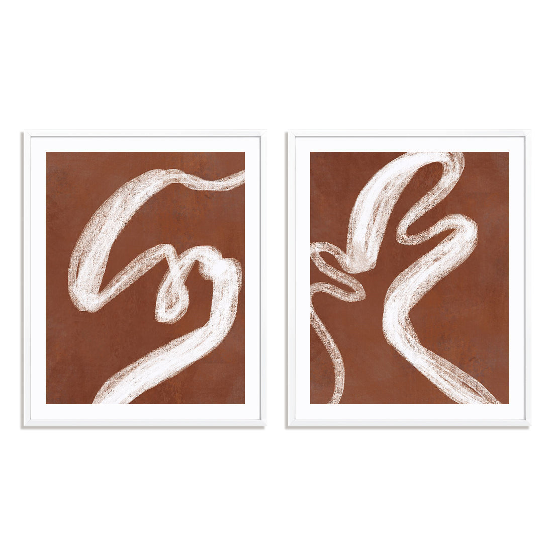 Phantom Thread I and II Wall Art