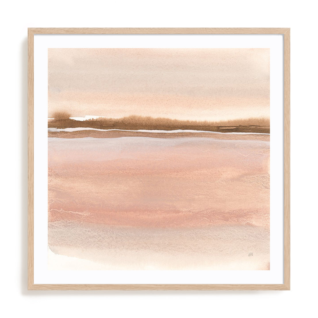 Cave Neutrals II Framed Wall Art for Living Room, Bedroom, Hallways and Kitchen Spaces