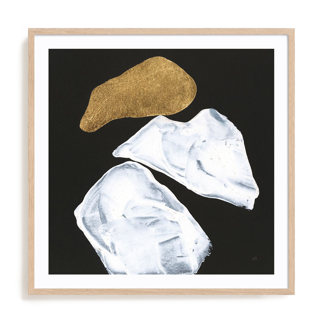Delicate Balance II Framed Wall Art for Living Room, Bedroom, Hallways and Kitchen Spaces