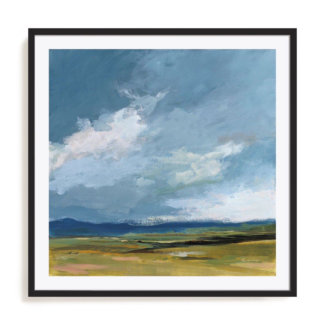 August Storm Framed Wall Art for Living Room, Bedroom, Hallways and Kitchen Spaces