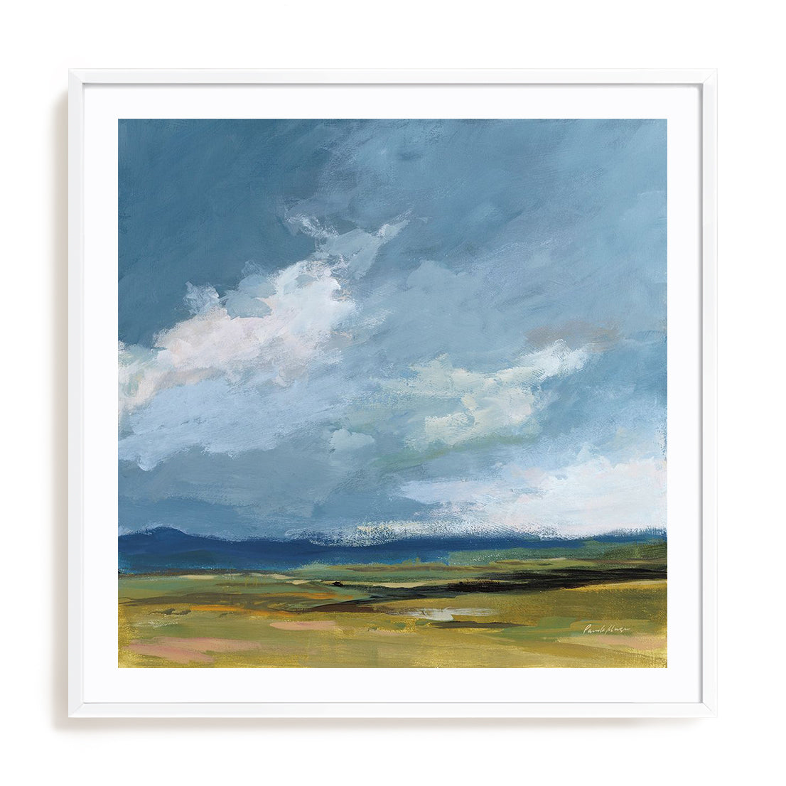 August Storm Framed Wall Art for Living Room, Bedroom, Hallways and Kitchen Spaces