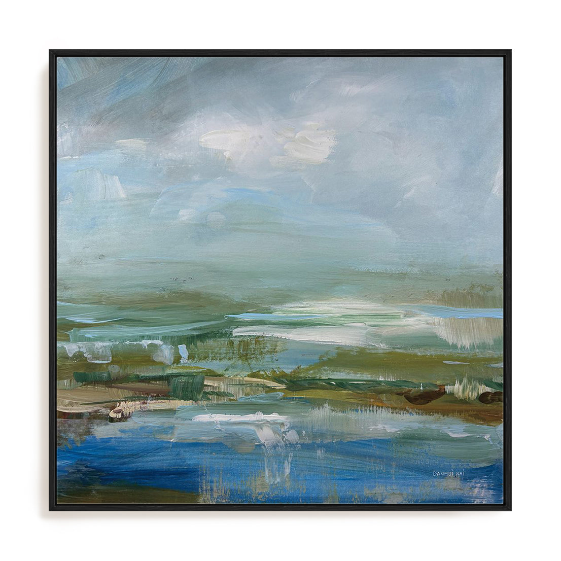 Lush Valley Framed Wall Art for Living Room, Bedroom, Hallways and Kitchen Spaces