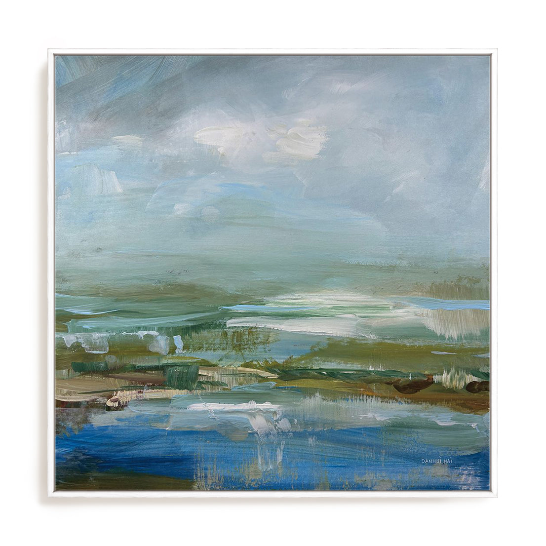 Lush Valley Framed Wall Art for Living Room, Bedroom, Hallways and Kitchen Spaces