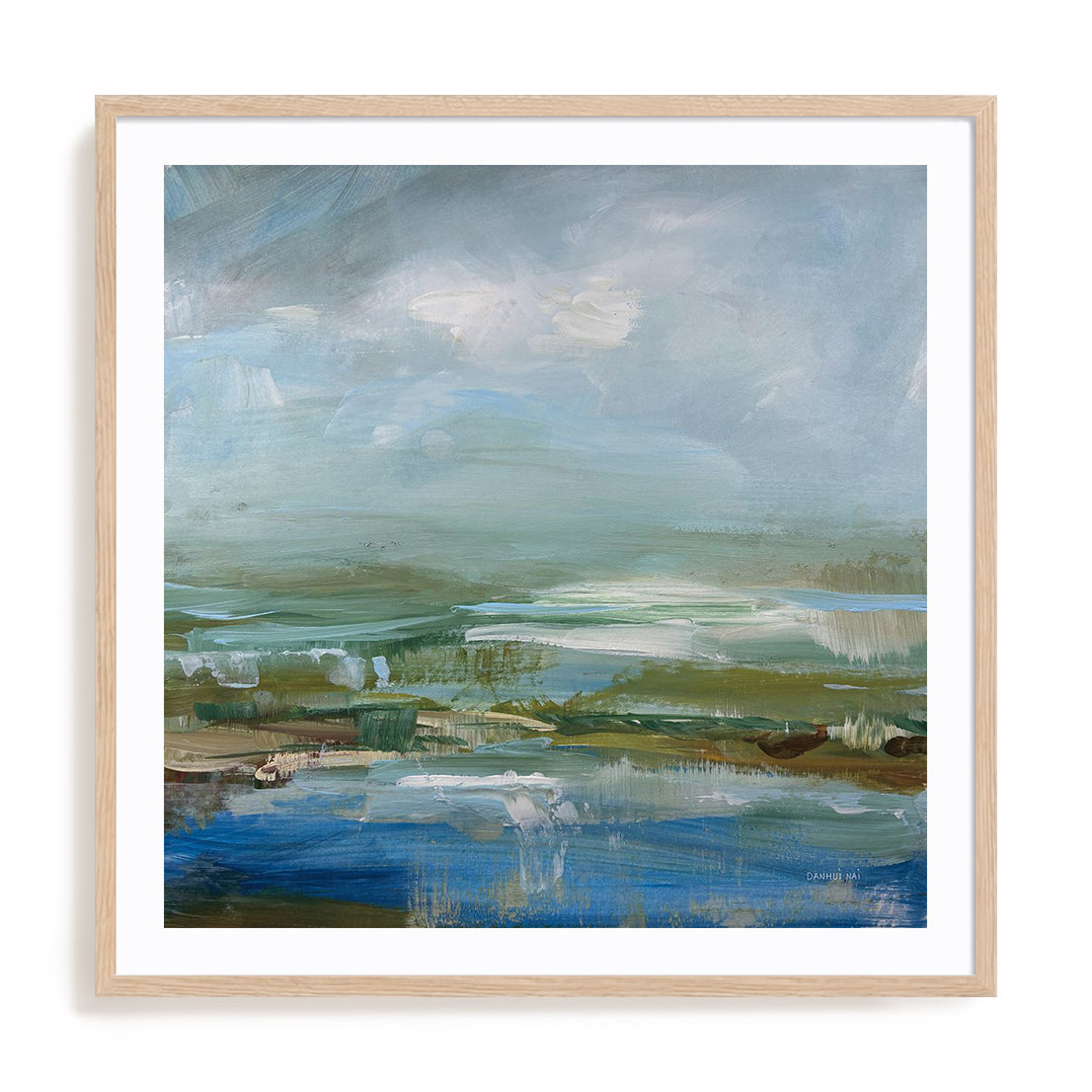 Lush Valley Framed Wall Art for Living Room, Bedroom, Hallways and Kitchen Spaces