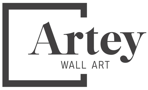 Logo of Artey Wall Art on a white background