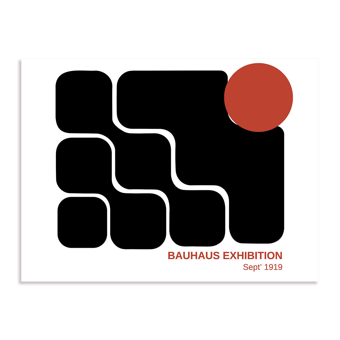Bauhaus Abstract Signal Wall Art