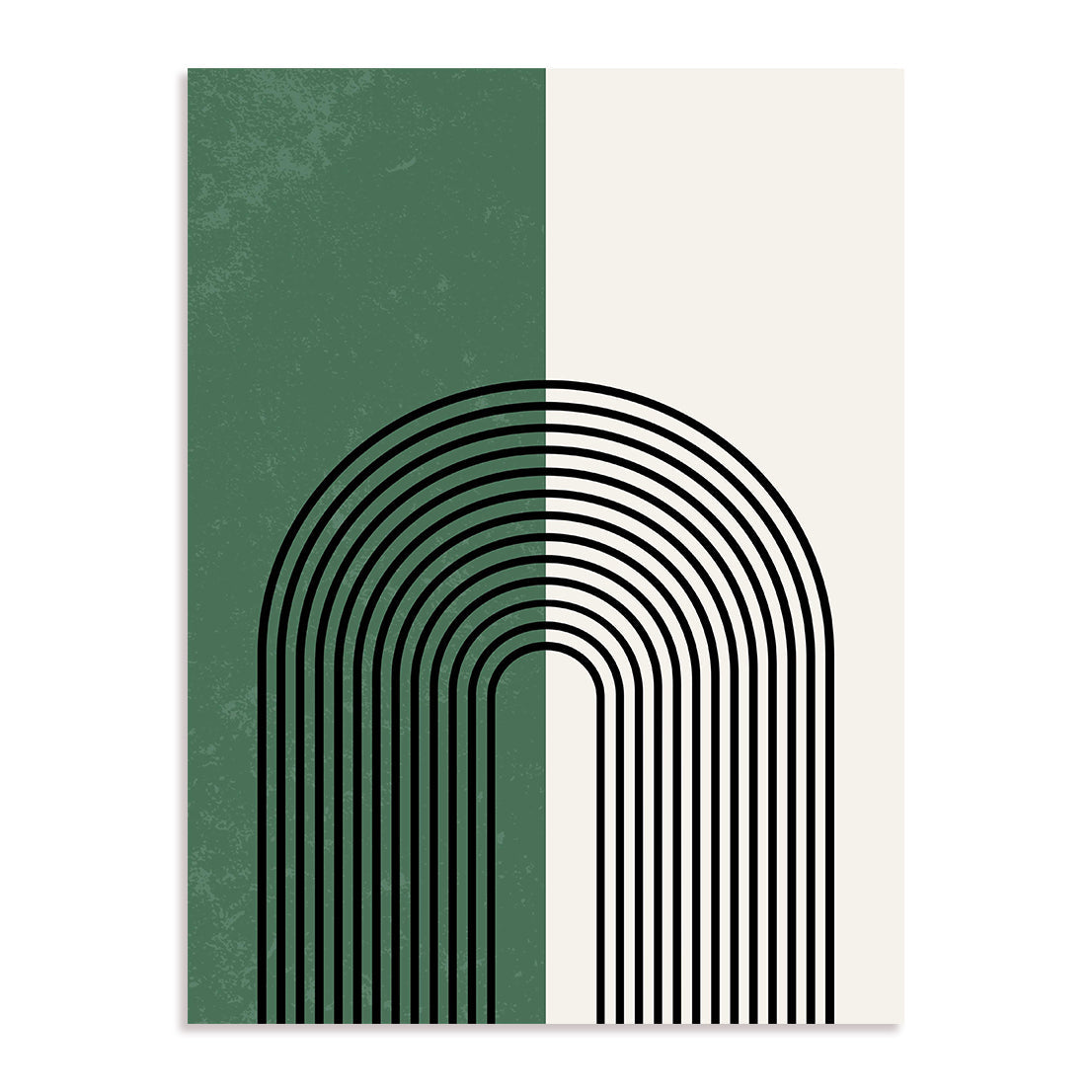 Bauhaus Arched Perimeter Wall Art