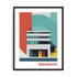 Bauhaus Architectural Silence Wall Art #oran_black-no-border