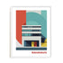 Bauhaus Architectural Silence Wall Art #oran_white-no-border
