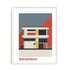 Bauhaus Architectural Volume Balance Wall Art #oran_white-no-border