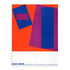 Bauhaus Bold Blue Red Planes Wall Art