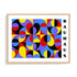 Bauhaus Bold Colour Interplay Wall Art #oran_natural-no-border