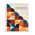 Bauhaus Cascading Colours Wall Art #oran_white-no-border